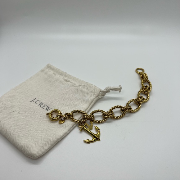 J. Crew Nautical Gold Chain Bracelet - Picture 7 of 7